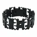 29-в-1 браслет-мультитул из нержавеющей стали (черный)