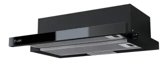 Вытяжка телескопическая LEX Hogan G 600 Black, 550 куб. м/час, ширина 60 см, черный, Китай