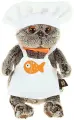 Мягкая игрушка Кот Басик шеф-повар 22 см, Budi Basa Ks22-021