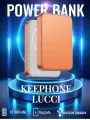 Внешний аккумулятор для Iph 17 KEEPHONE LUCCI 10000 Magsafe оранжевый