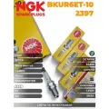 Комплект свечей зажигания NGK BKUR6ET-10