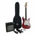Набор SX SE1-SK/CAR: электрогитара, комбоусилитель 10Вт, кабель, ремень, тюнер, 6 медиаторов, чехол