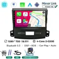Мультимедийная магнитола 9 Android 13 для Mitsubishi Outlander Xl 2 2005-2012, Citroen C-Crosser 2007-2013, 2din, 2G-32G 1080P CAM