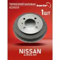 Тормозной барабан Kortex для Nissan Almera N15 OEM 4320650Y10, DB4190, KD9059