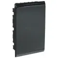 Корпус пластиковый PRIME IEK, 36 модулей, встраиваемый, черный, IP41, 510x306x102мм