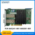 Сетевая карта HP Ethernet 10 Гб 2-портовый 560FLR SFP + адаптер 665241-001 669281-001
