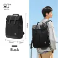 Рюкзак Xiaomi 90 Points Vibrant College Casual Backpack черный, водонепроницаемый, мешок для обуви