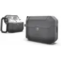 Противоудаоный чехол с карабином для Airpods Pro/Pro 3 UAG Scout тонированный (Smoke)