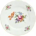 Набор тарелок Bernadotte, 21 см, 6 штук, Полевой цветок (Мейсенский букет)