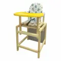 Стол и стульчик для кормления СТД 07 плюс Совята Арт. СТД1716 желтый