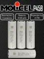 Аккумулятор Molicel 21700 P45B 4500 mAh Grade A0 (Комплект 4 элемента) серый
