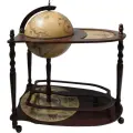 Глобус-бар напольный со столиком d 33