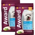 AWARD HYPO гипоаллергенный для взрослых собак всех пород с белой рыбой 2 + 2 кг