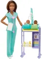 Кукла Barbie Baby Doctor Playset with Doll DHB63