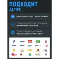 Антенна уличная для цифрового ТВ пассивная МИP-12-П, с усилителем ПС, кабель 10.01 метров