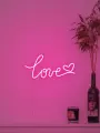 Love неоновая лампа, светильник