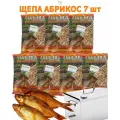 Щепа для копчения , для мяса, рыбы и овощей, Абрикос, 3,5 кг, 7 шт