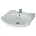 Раковина Акватон Santek Смайл 80 1WH207783 Белая, современный стиль