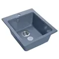 Кухонная мойка GranFest Practic GF-P505 графит мрамор