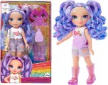 Кукла Rainbow High Littles Amethyst Willow - Кукла, младшая сестра Вайолет Уиллоу Аметист+ питомец - Рейнбоу Хай 531234