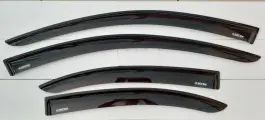 Дефлекторы окон Nissan March K13 с 2010 по 2021, к-т 4 шт, скотч 3M