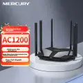 MERCURY D126G Dual Gigabit Wireless Router, Wall-Penetrating Enhanced Dual-Band WiFi, Home Fiber High-Speed AC1200 Gigabit Port, 5G Dual-Band