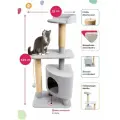 Домик для кошек-когтеточка Вертикаль - 120 см, размер 55*40*120 см