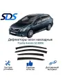 Дефлекторы окон Toyota Avensis Sd 2009