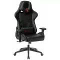 A4Tech Кресло игровое A4Tech Bloody GC-500, черный, эко. кожа, крестовина пластик