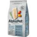 ALPHAPET SUPERPREMIUM MONOPROTEIN 1,5 кг сухой корм для взрослых собак мелких пород из белой рыбы 5 шт