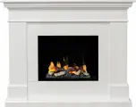 Dimplex Каминокомплект California - Белый (Глубина 380) с очагом Cassette 400 LNH-INT (с дровами)