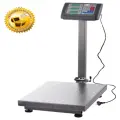 Весы коммерческие электронные для взвешивания товара Comfort модель ВТЭ-300кг-Э, со счетным устройством, высчитывающим сумму к оплате