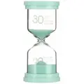 Песочные часы Happy time, на 30 минут, 12 х 5.5 см, бирюзовые