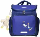 Рюкзак LOREX KIDS CLASSIC SKATE GOOSE 16 л синий 36x28x16 жестк. каркас 1 отд. молния держатель для карточек брелок д/мальчиков LXKBPCL-SG (247686)