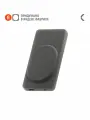 Портативный внешний аккумулятор Пауэр Банк COMMO AEON с поддержкой беспроводной зарядки 10000 мАч, PD 20 Вт, графитовый