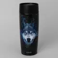 Термокружка agness волк 360мл KSG-709-111
