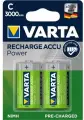 Аккумулятор Varta LR14 C 3000 mAh R2U (уп 2 шт)