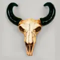 Декоративное панно с черепом быка на стену от бренда Savsky