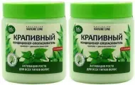 Iris cosmetic Кондиционер-ополаскиватель для волос Exclusive Nature Line, Крапивный, 500 мл, 2 шт./