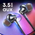 Проводные наушники с микрофоном разъем AUX, WALKER, H900, игровая гарнитура для компьютера, телефона и пк, на Android, как jbl на самсунг, черные