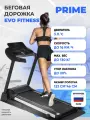 Беговая дорожка EVO FITNESS Prime, электрическая, складная, вертикальное хранение, угол наклона