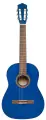 STAGG SCL50-BLUE - классическая гитара, размер 4/4, верхняя дека, задняя дека и обечайка: липа, гриф: клён, с анкерным стержнем, накладка: пау ферро, цвет синий
