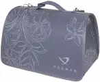 DOGMAN сумка-переноска «Лира» № 2, лето, серая, 40 х 25 х 24 см (1 шт)