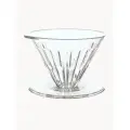 Воронка для кофе Timemore Crystal Eye Turbo 01, PCTG, pour-over, для фильтр-кофе, цвет Transparent, прозрачный