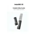 Insta360 X5 Foldable Utility Handle Защитный кейс-ручка штатив