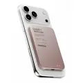 Магнитный внешний аккумулятор Momax Q.Mag X Magnetic 5000 mAh - розовый
