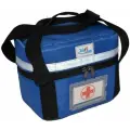 Сумка термоконтейнер с хладоэлементами объем 5л синяя
