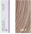 KEUNE SEMI COLOR 10.7 полуперманентная краска для волос, супер светлый блондин фиолетовый, 60 мл