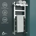 Водяной полотенцесушитель Onix, модель Moon Plus Right 300x800, лесенка с полкой с боковым подключением справа, полный комплект