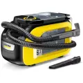Пылесос моющий KARCHER SE 3-18 Compact, жёлтый, для сухой/влажной уборки, контейнер, шланг 1.9 м